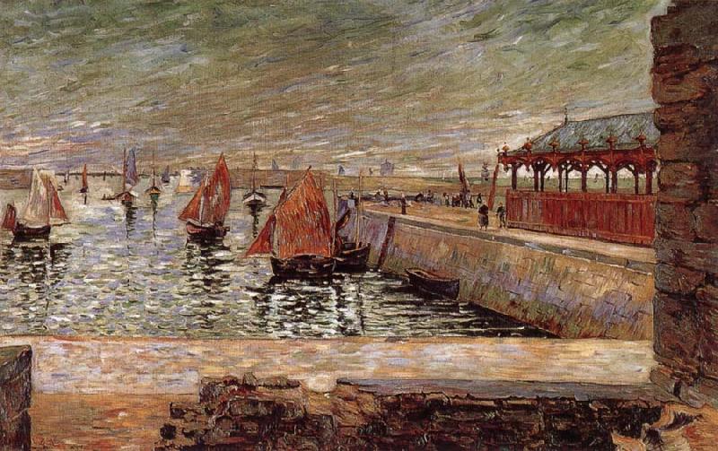 Paul Signac Fish Market china oil painting image